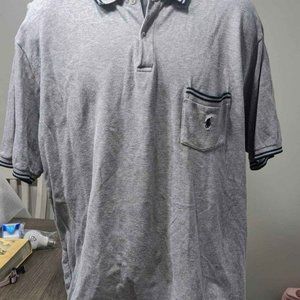Polo Ralph Lauren Gray XXL Pocket Polo